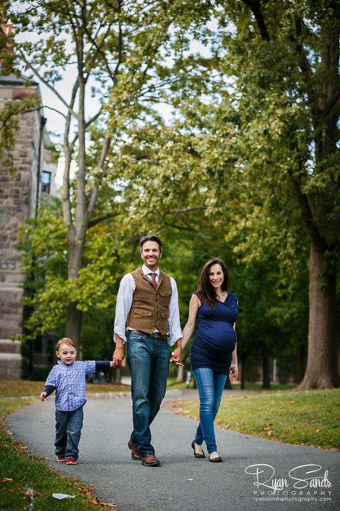 The Whitfield's needed a Princeton family photographer and I was more than happy to show them around the Princeton campus. Here they stroll through the University hand in hand on a beautiful summer day.